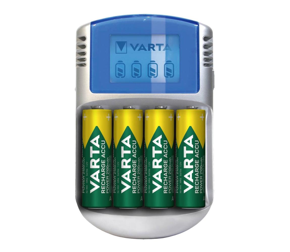 VARTA Varta 57070201451 - LCD Nabíječka baterií 4xAA/AAA 2600mAh 5V 