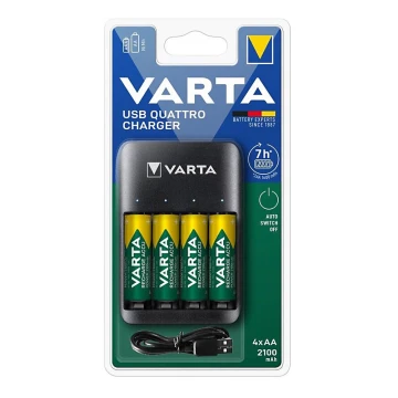 Varta 57652101451 - Nabíječka baterií 4xAA/AAA 2100mAh 5V