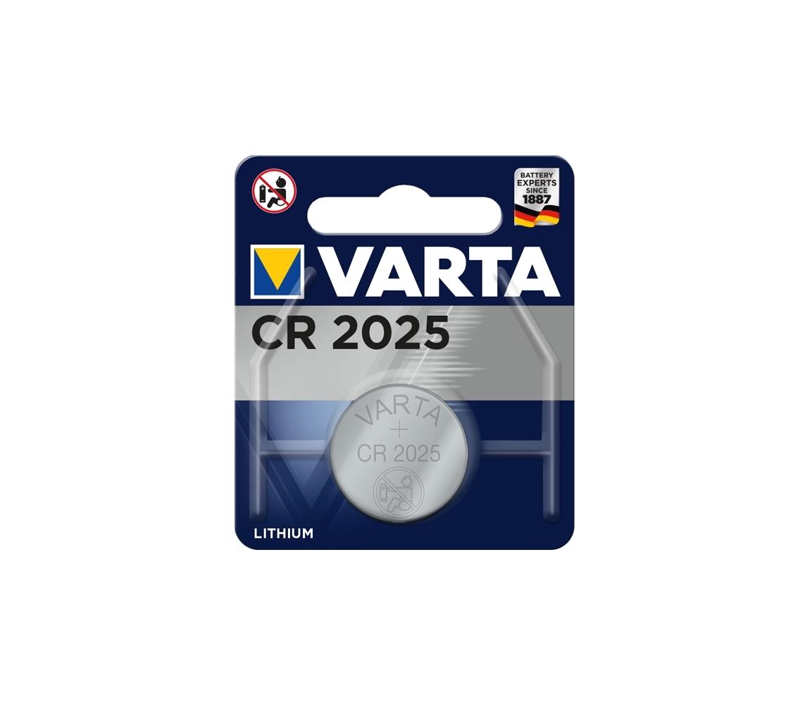 VARTA Varta 6025 - 1 ks Lithiová baterie CR2025 3V VA0084