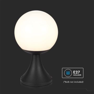 Venkovní lampa 1xE27/60W/230V IP44 33 cm černá