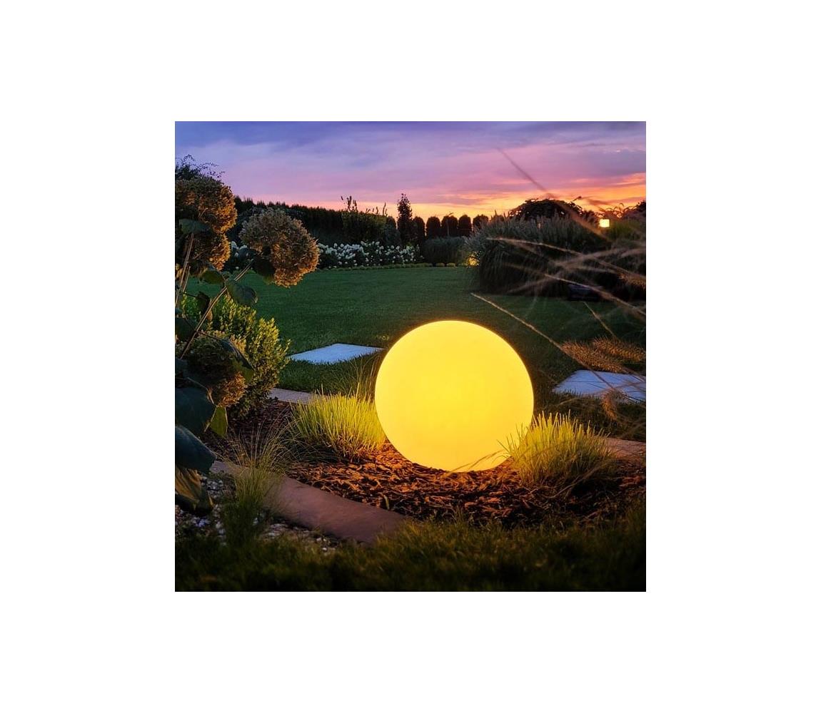 Venkovní lampa GLOBO 1xE27/60W/230V pr. 40 cm IP44