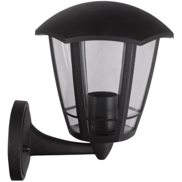 Venkovní nástěnná lampa 1xE27/42W/230V IP44 černá