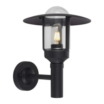 Venkovní nástěnná lampa 1xE27/60W/230V IP44 černá