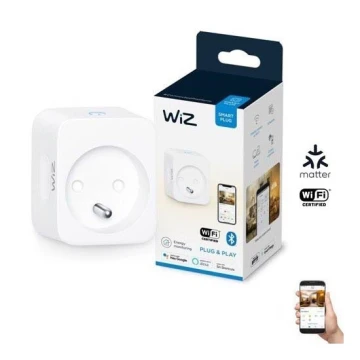 WiZ - Chytrá zásuvka E 2300W + powermetr Wi-Fi