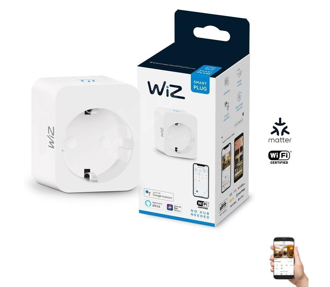 WiZ WiZ - Chytrá zásuvka F 2300W Wi-Fi 