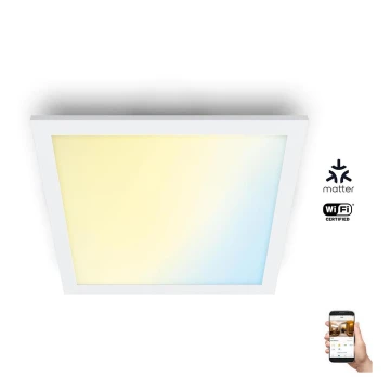WiZ - LED Stmívatelné stropní svítidlo SUPERSLIM LED/12W/230V 2700-6500K Wi-Fi bílá
