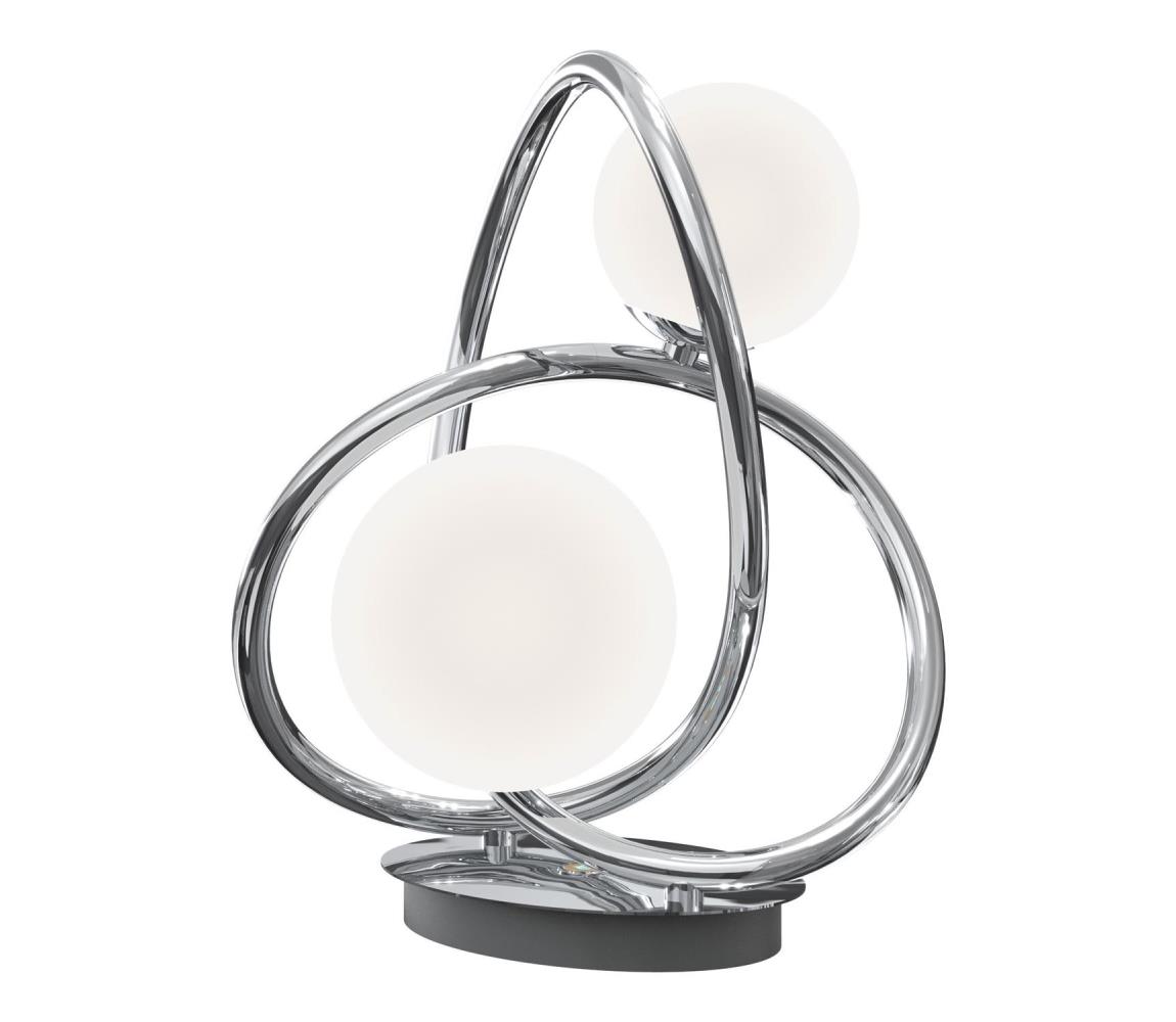 Wofi Wofi 8014-207 - LED Stolní lampa NANCY 2xG9/3,5W/230V lesklý chrom 