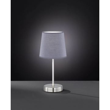 Wofi 8324.01.50.0000 - Stolní lampa CESENA 1xE14/42W/230V šedá