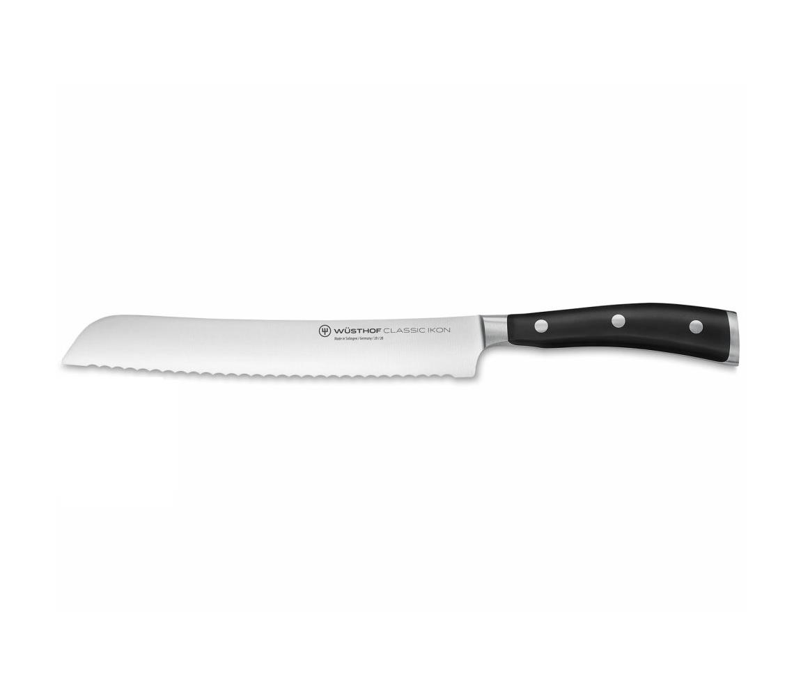 Wüsthof Wüsthof - Kuchyňský nůž na chleba CLASSIC IKON 20 cm černá GG317