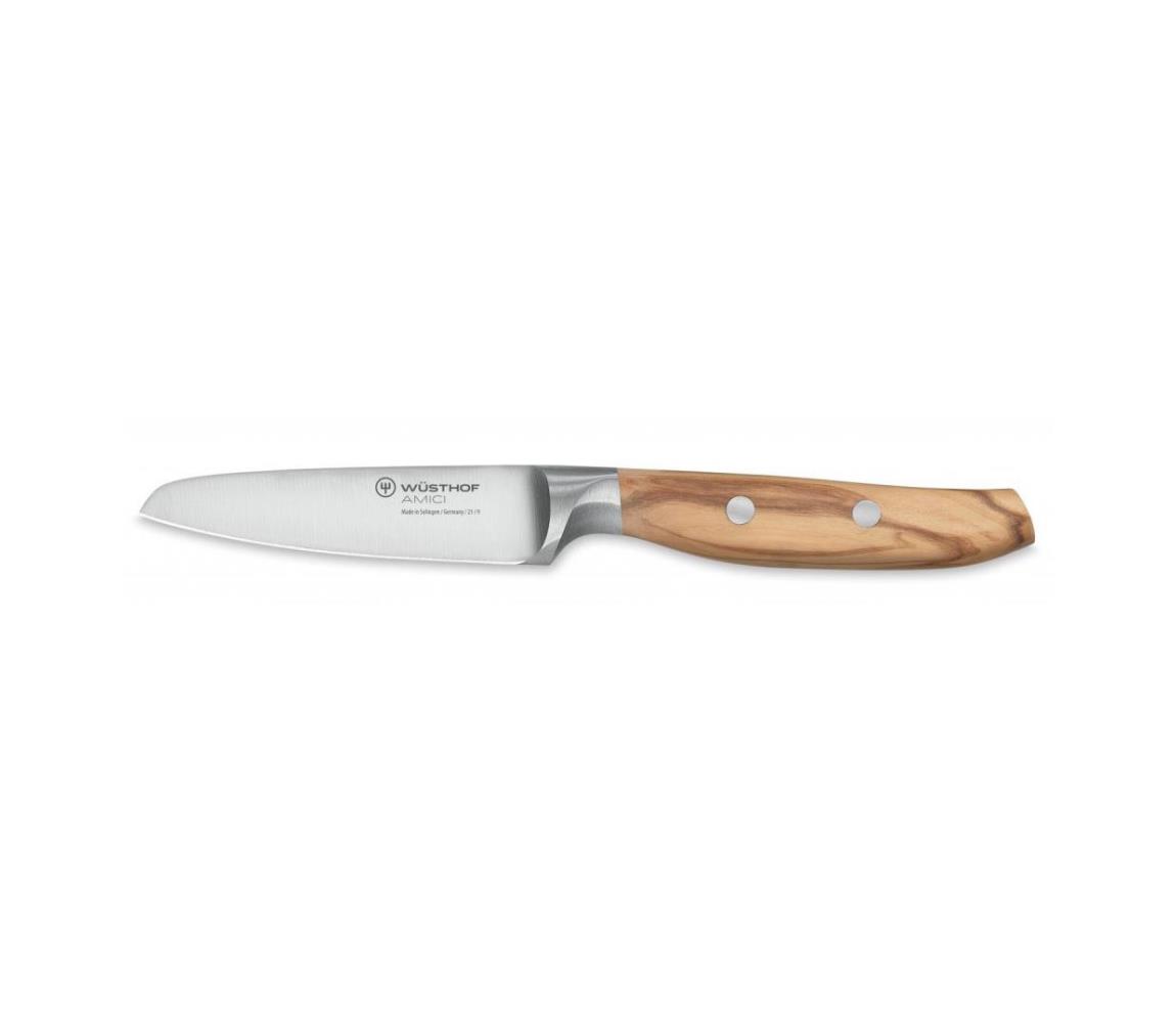 Wüsthof Wüsthof - Kuchyňský nůž na zeleninu AMICI 9 cm olivové dřevo 