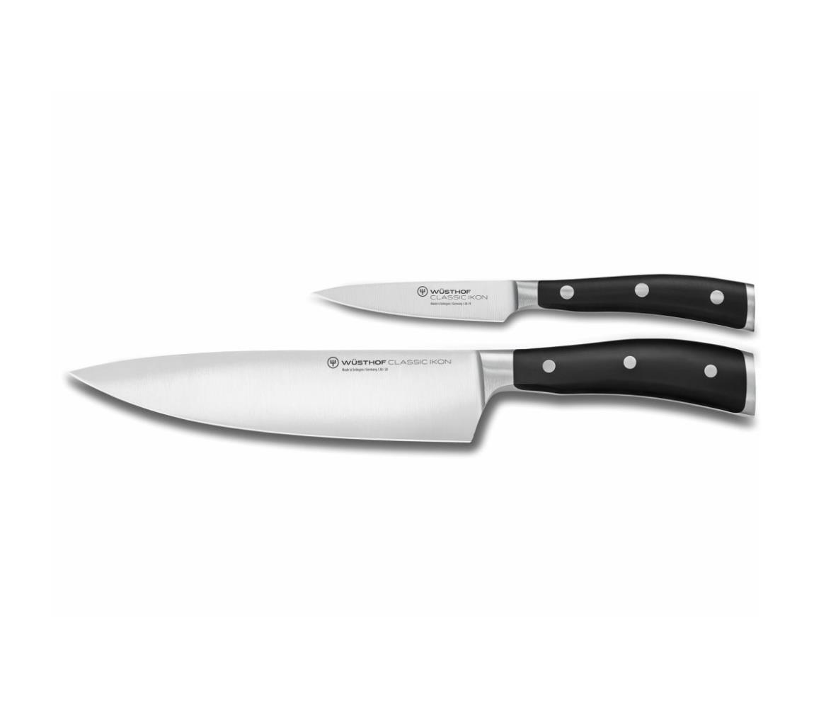 Wüsthof Wüsthof - Sada kuchyňských nožů CLASSIC IKON 2 ks černá GG299