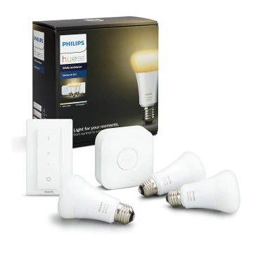 Základní sada Philips Hue WHITE AMBIANCE 3xE27/9,5W/230V