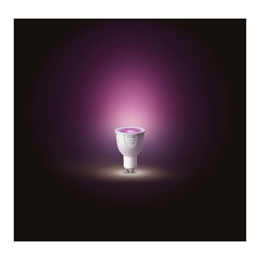 Základní sada Philips HUE WHITE AND COLOR AMBIANCE 3xGU10/6,5W/230V