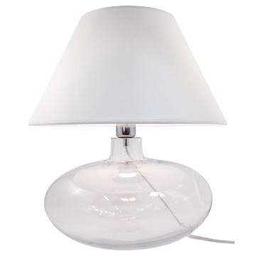 Zuma Line - Stolní lampa 1xE27/60W/230V bílá