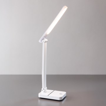 Zuma Line - LED Nabíjecí stolní lampa LED/8W/1200 mAh 3000/4500/6000K CRI 90 bílá