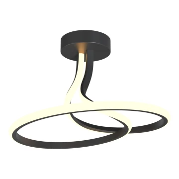 Zuma Line - LED Stmívatelný přisazený lustr LED/26W/230V černá